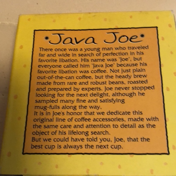 Java Joe Assorted Coasters Set - Picture 2 of 12